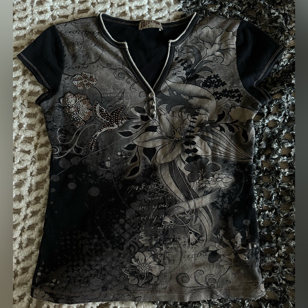 y2k baby graphic tee